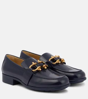 Salvatore Ferragamo Loafers On Sale Bottega Veneta Monsieur leather loafers