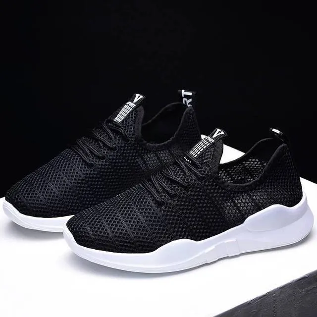 Shoes For Feet Hot Selling Summer New Style Women's Outdoor Sneakers Comfortable Breathable Hollow Casual Shoes Sports Mesh Womans White Shoes