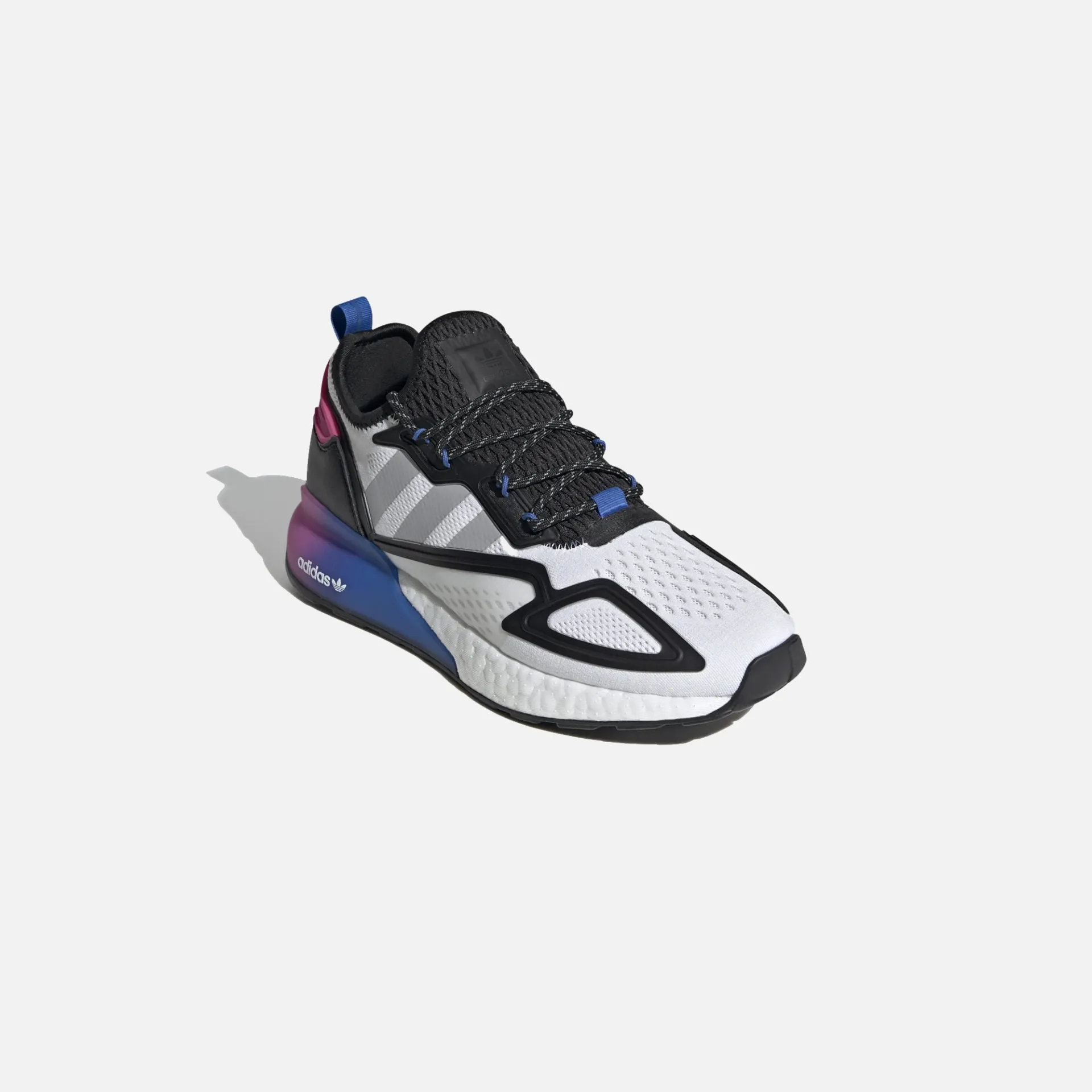 Adidas Originals | ZX 2K BOOST WHITE/GREY/BLACK Corduroy Adidas Shoes