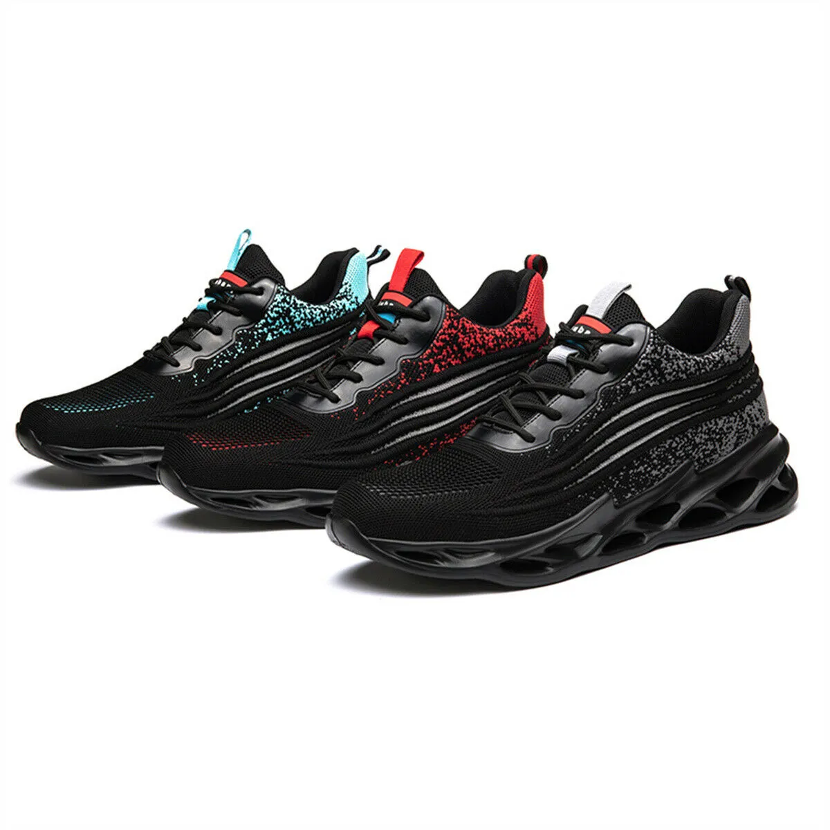 Work Boots For Landscaping Breathable Working Shoes Anti Smash Anti Pierce Safety Shoes Steel Toes Sneakers