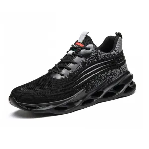 Insulated And Waterproof Work Boots Breathable Working Shoes Anti Smash Anti Pierce Safety Shoes Steel Toes Sneakers