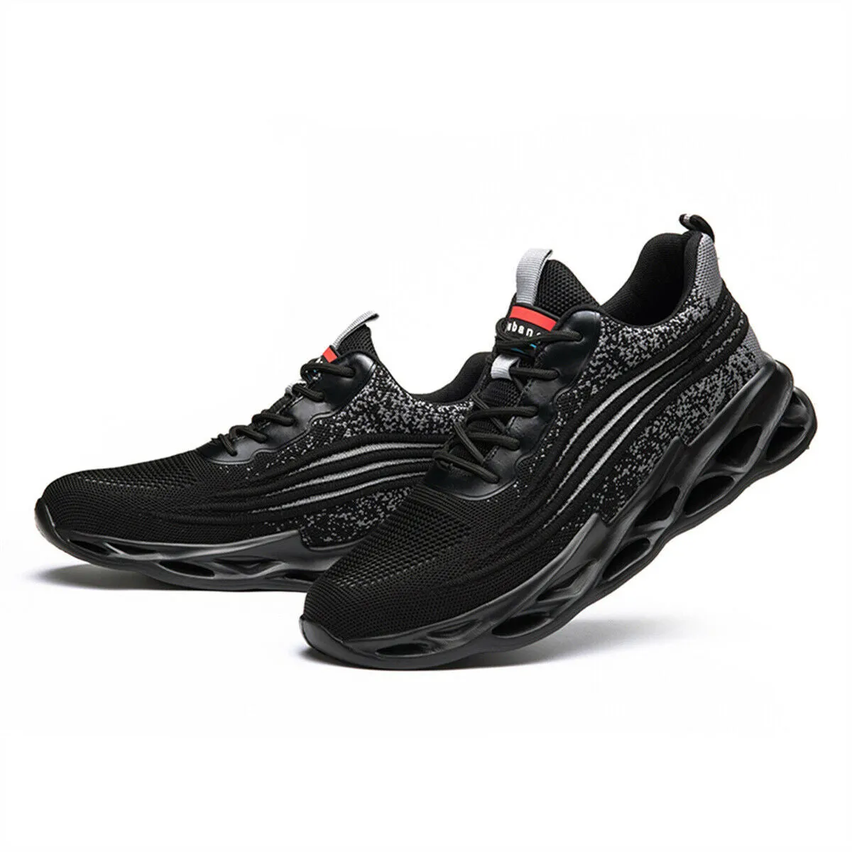 Electricians Work Boots Breathable Working Shoes Anti Smash Anti Pierce Safety Shoes Steel Toes Sneakers