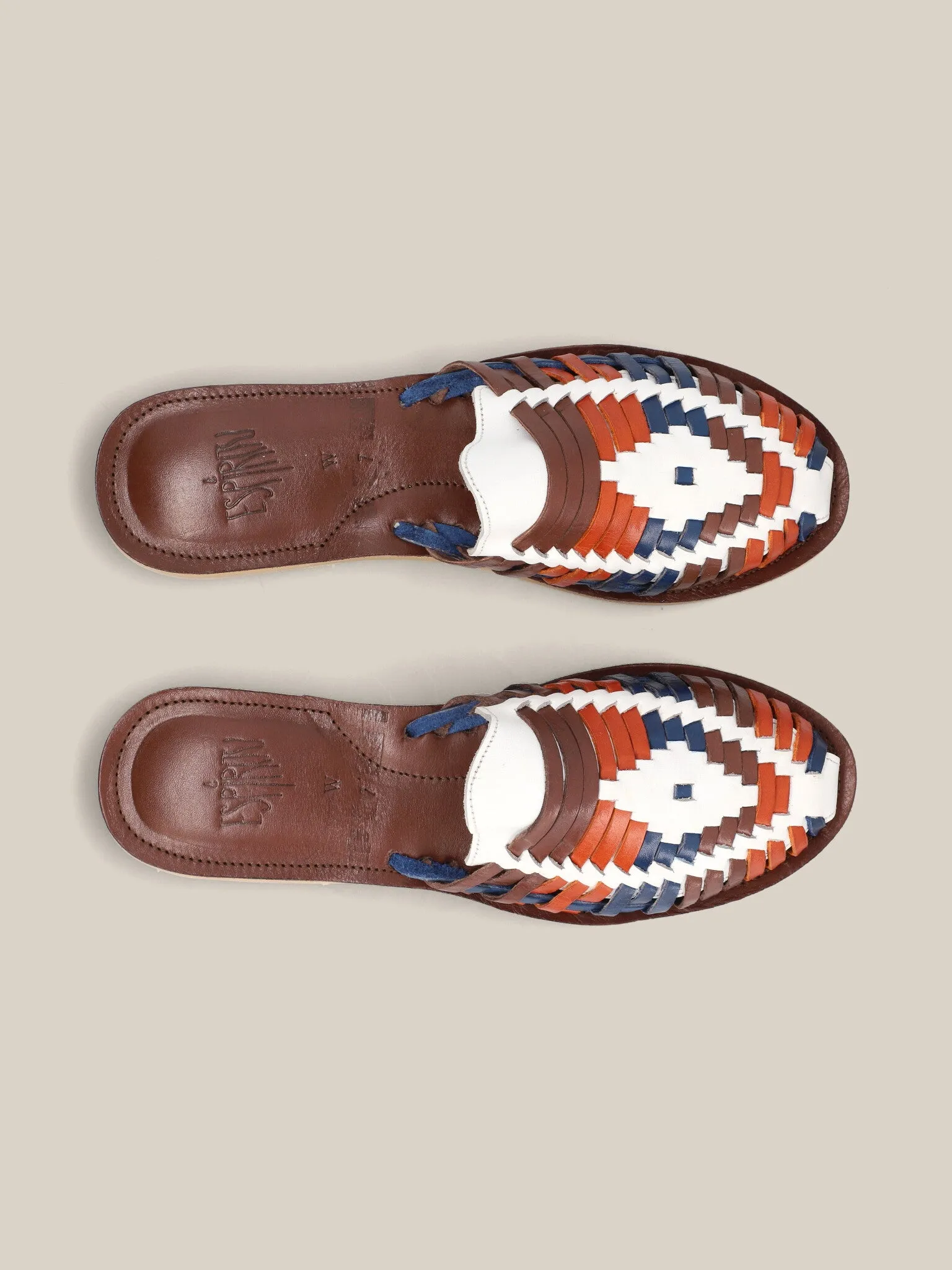 Aztec Slip Ons  Women - US Light Gray Slip On