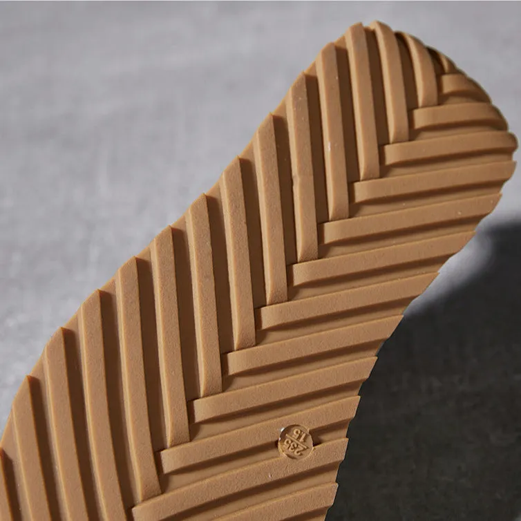 Women's Leather Patchwork Sneakers Comfortable Soles Suede Causal Sport Shoes Slip On Sneakers White