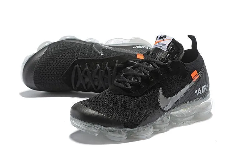 OFF WHITE x Nike Air Vapormax Black  Shoes Sneakers Men Sale Size US 7, 8, 8.5, 9, 10, 11 Share Sneakers