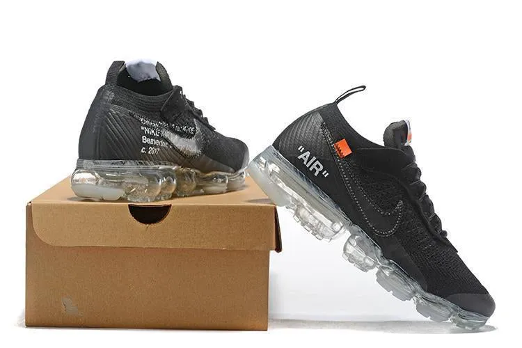 Lightest Sneakers OFF WHITE x Nike Air Vapormax Black  Shoes Sneakers Men Sale Size US 7, 8, 8.5, 9, 10, 11