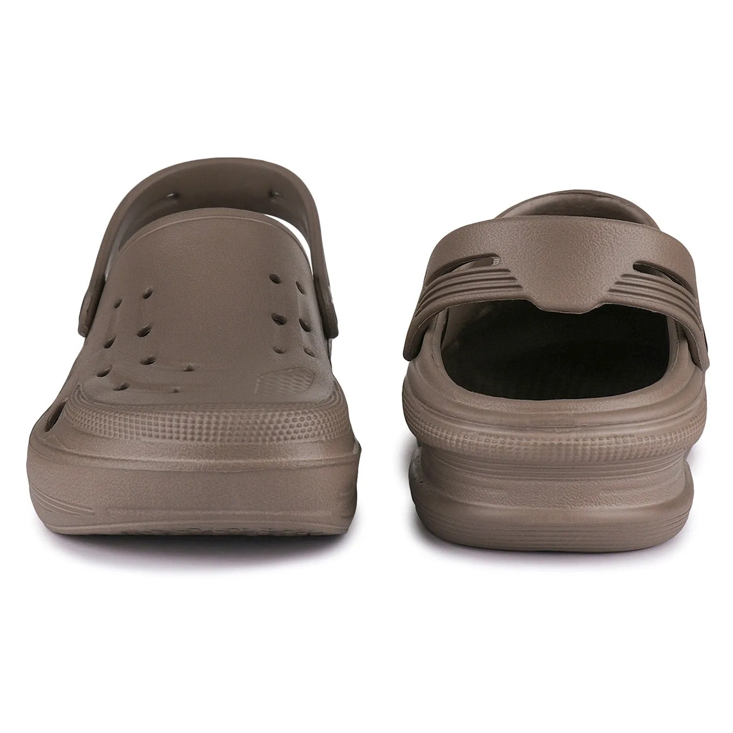 Bersache Extra Soft Classic Casual with Back Strap Regular wear with Ultra Soft & Flexibility Technology Flip-Flop for Men's/ Boy's 6067-Brown Eye Slippers