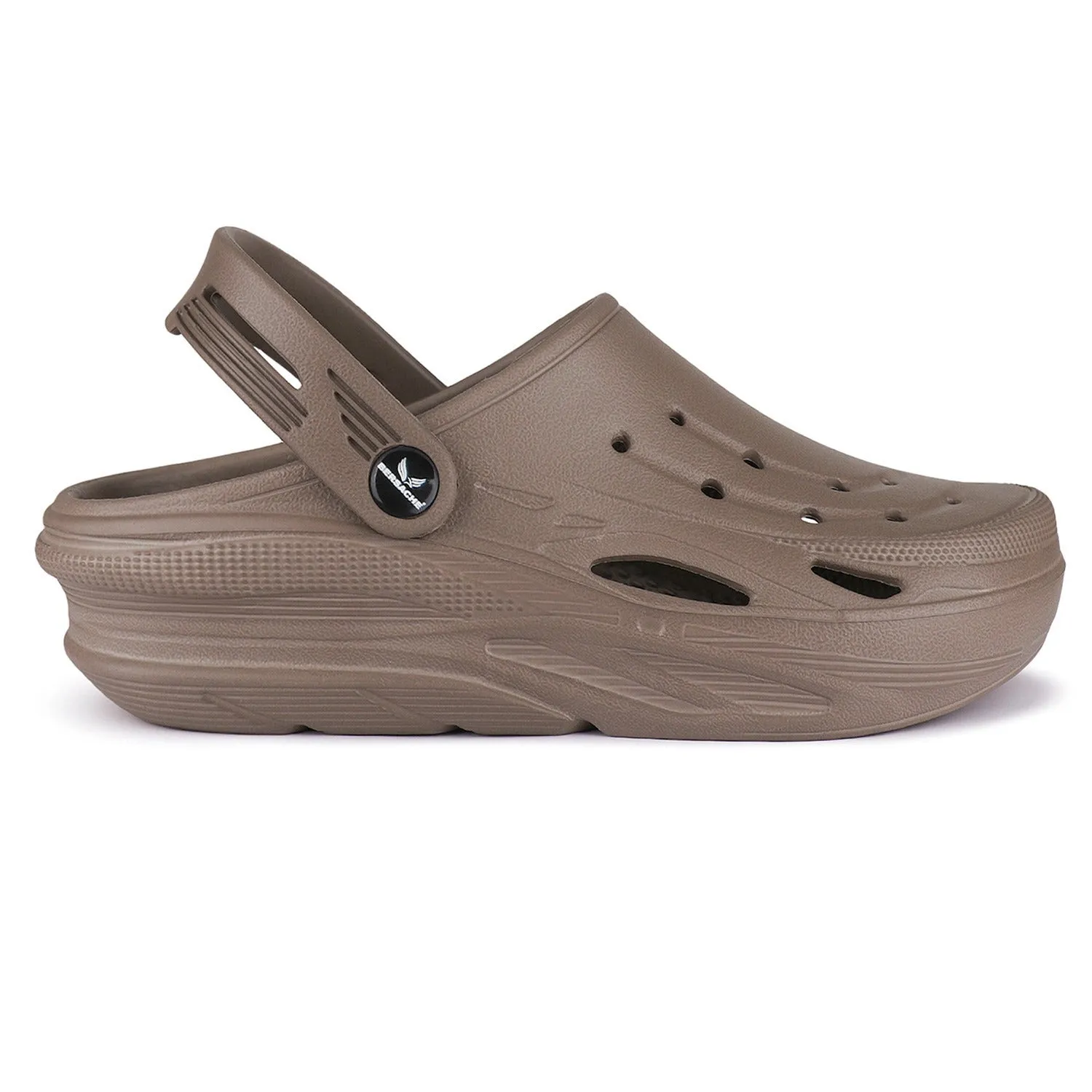 Slippers For Airplane Bersache Extra Soft Classic Casual with Back Strap Regular wear with Ultra Soft & Flexibility Technology Flip-Flop for Men's/ Boy's 6067-Brown