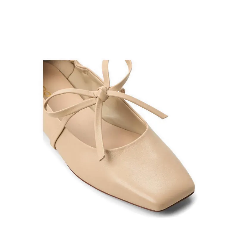 Memory Foam Shoes Slip-on Briony Ballerinas & Mary Janes - Beige