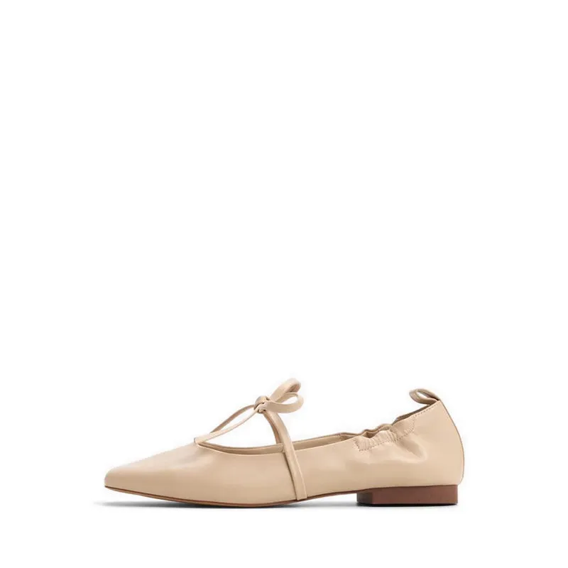 Slip On Skechers Briony Ballerinas & Mary Janes - Beige