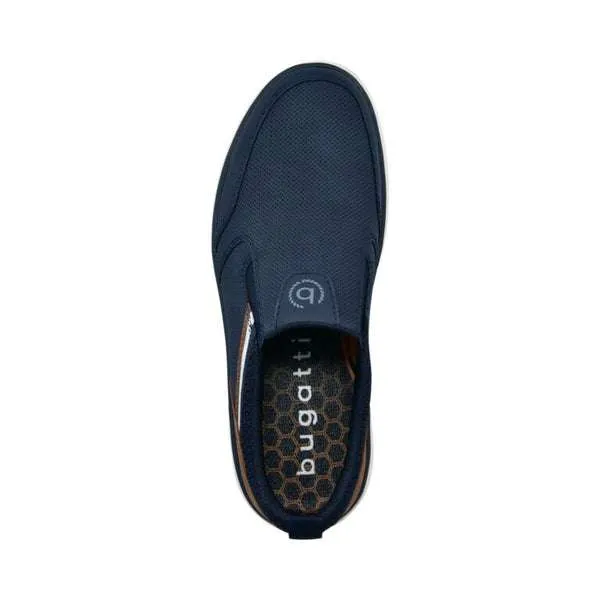 Bugatti Navy Slip On|321ASE6241 Barefoot Slip On