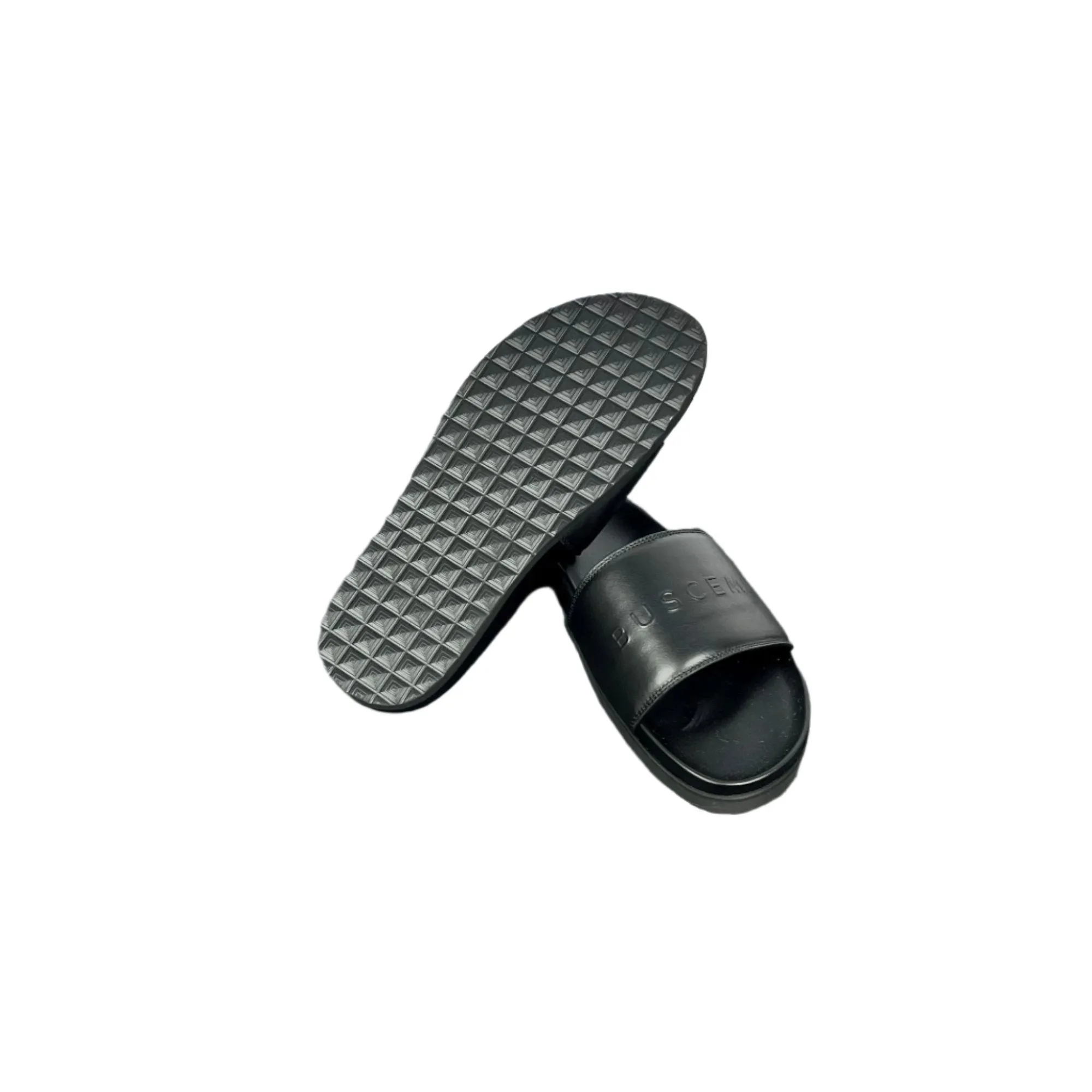 Sandals Travel Agent Login Buscemi Slide Sport Black Leather Sandals