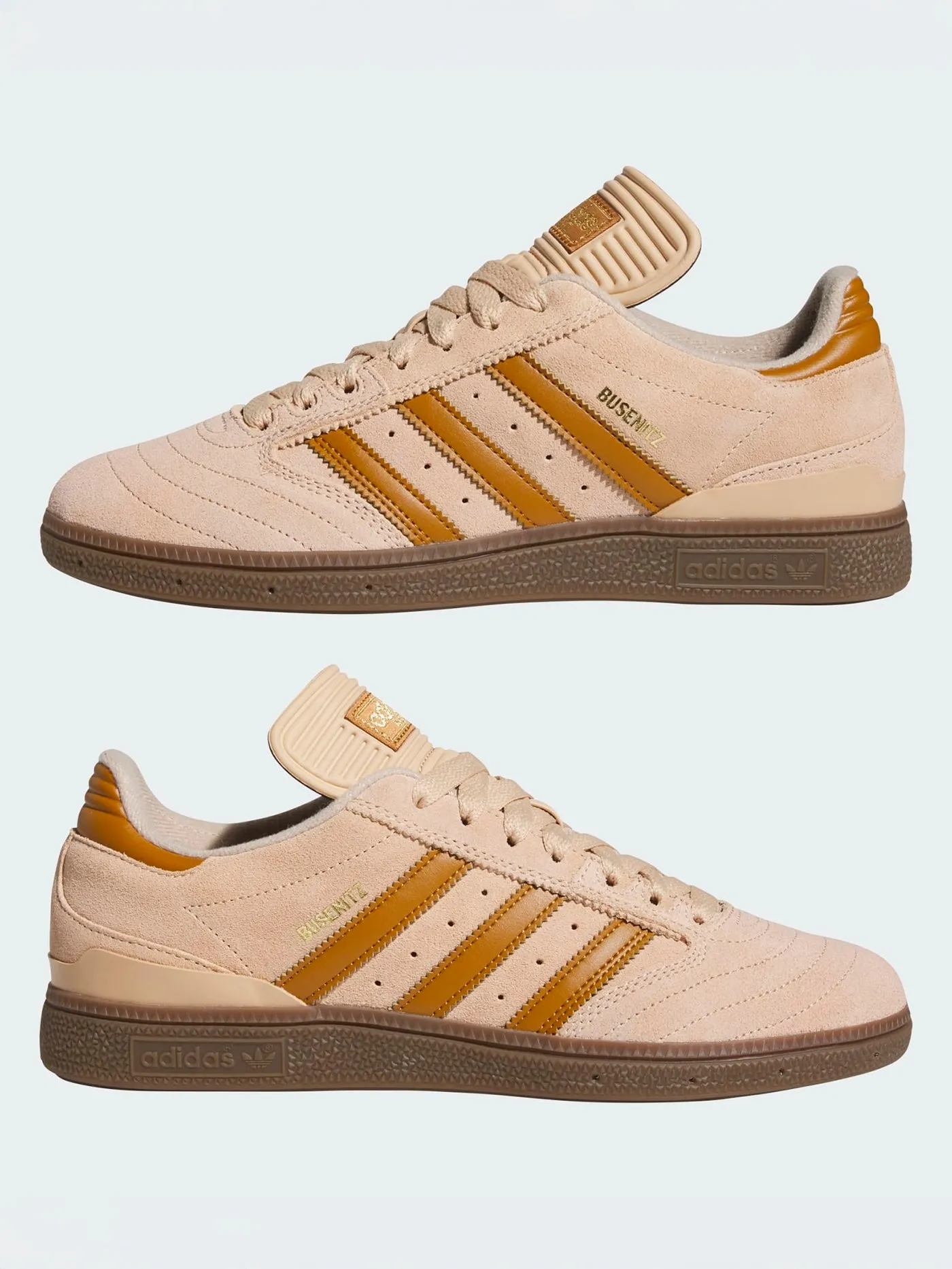 Busenitz Crystal Beige/Bronze Strata/Gum5 Shoes Led Adidas Shoes