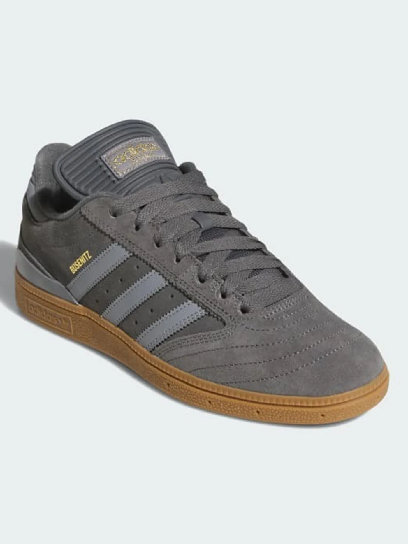 Busenitz Grey Five/Grey Three/Gold Shoes Adidas Sports Shoes Running