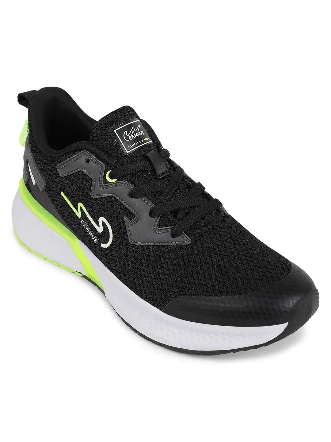 Super Running Shoes CAMP PAUL Black Men's Running Shoes