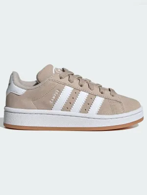 Parley Adidas Shoes Campus 00s Wonder Beige/White/Gum Shoes (Kids)