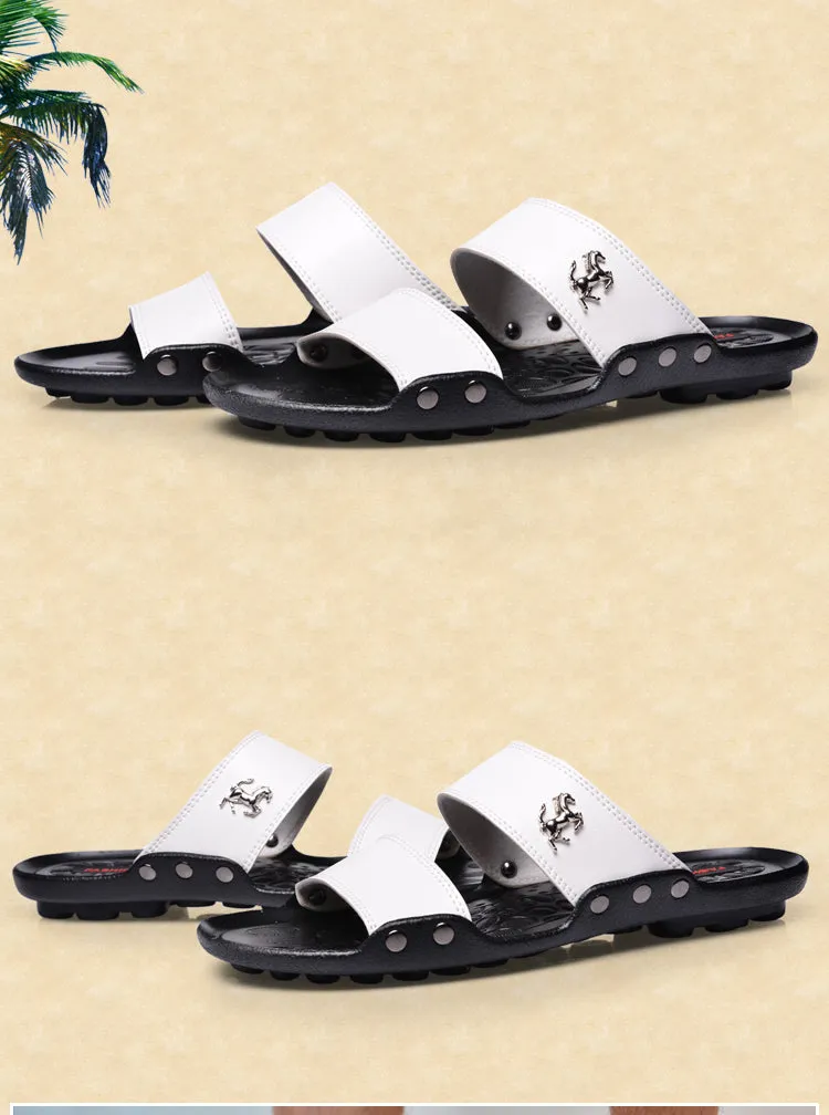 Newborn Bunny Slippers Casual Famous Brand Men Sandals Shoes Slippers Summer Flip Flops