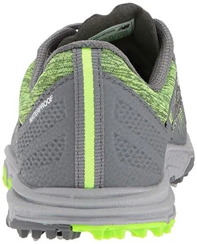 New Balance Men's Work Boots New Balance Men's Minimus Tour Waterproof Spiked Comfort Golf Shoe, Dark Grey/Green, 14 2E 2E US