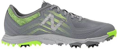 New Balance Tennis Shoes Green New Balance Men's Minimus Tour Waterproof Spiked Comfort Golf Shoe, Dark Grey/Green, 14 2E 2E US