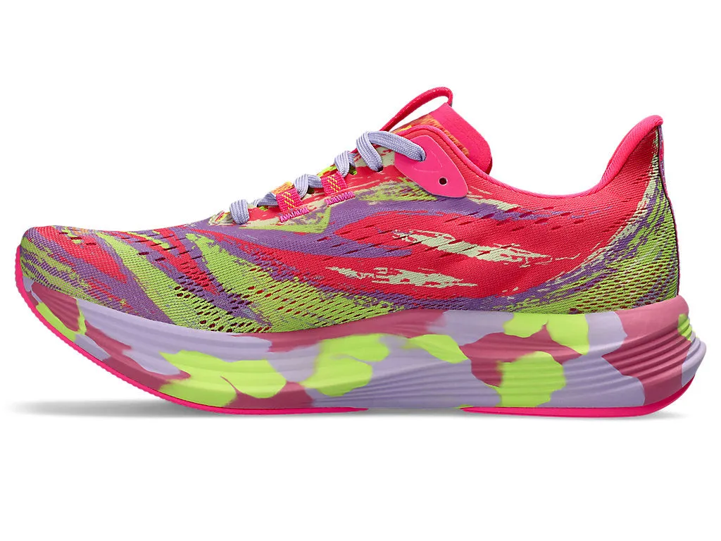 Asics Women's NOOSA TRI 15 Running Shoes in Hot Pink/Safety Yellow Memory Foam Running Shoes