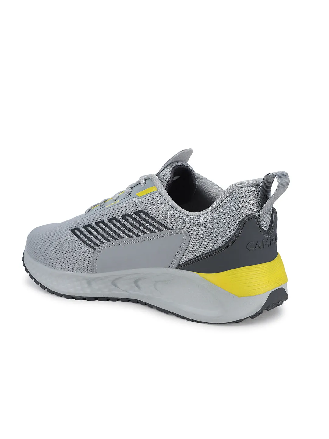 WAGON Grey Men's Sports Shoes Running High Top Shoes
