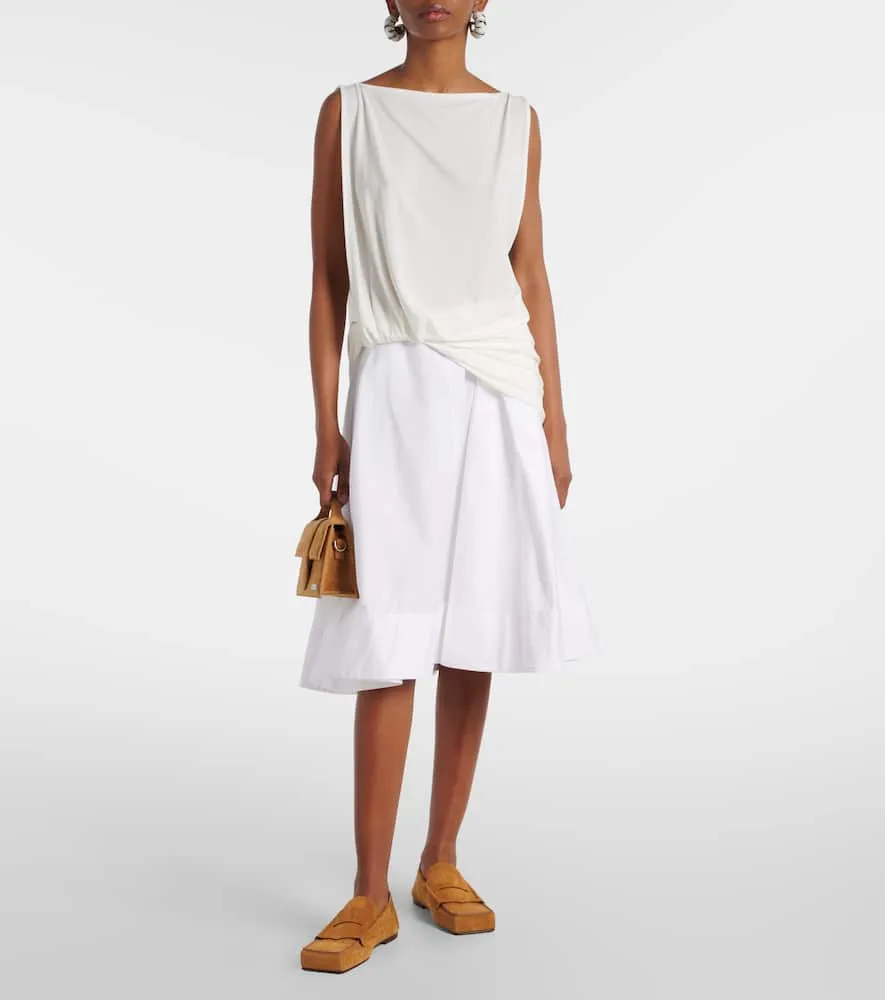 Business Casual Penny Loafers Jacquemus Carr croc-effect suede penny loafers