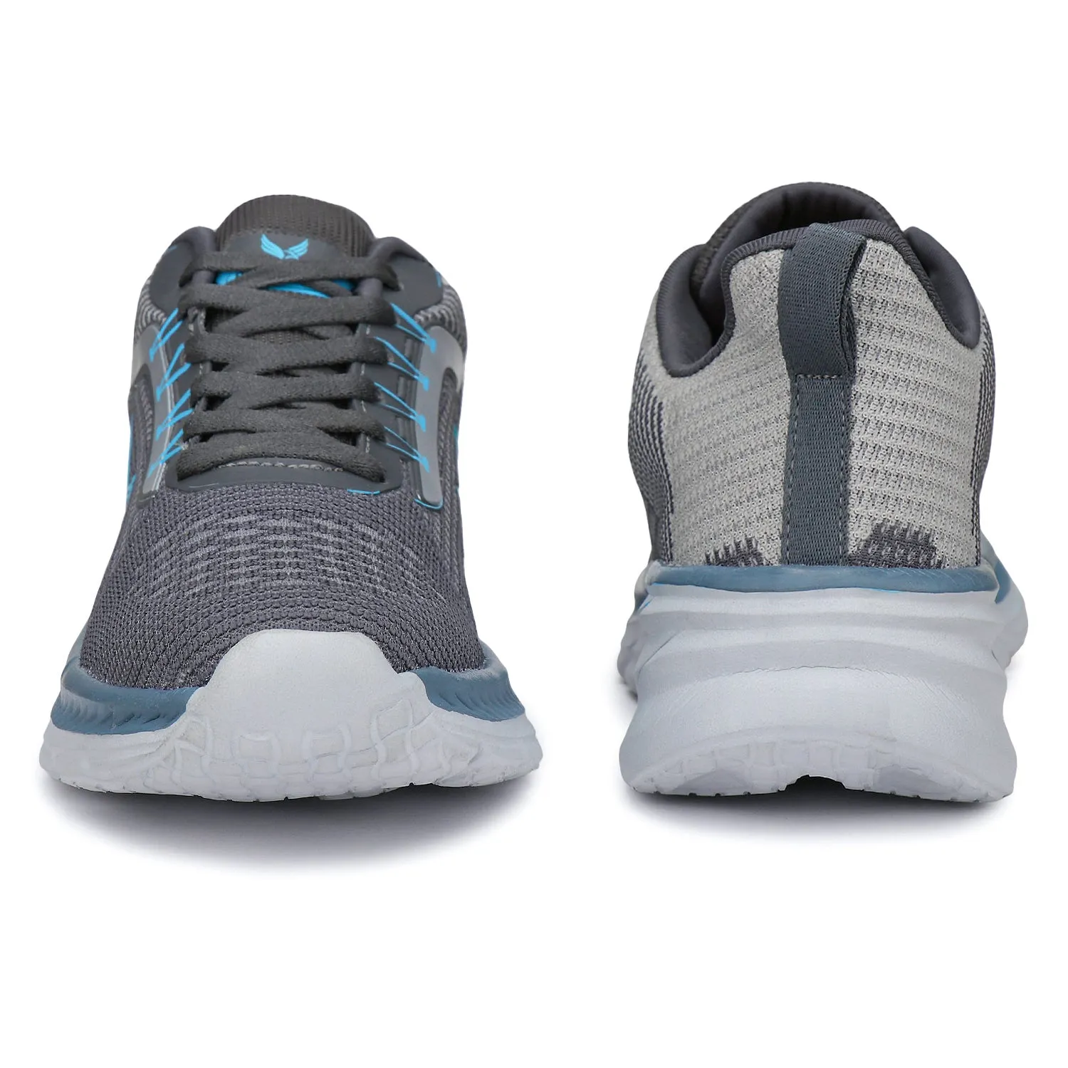 Slides And Go Bersache premium Sports ,Gym, tranding Stylish Running shoes for men -8012 (Grey)