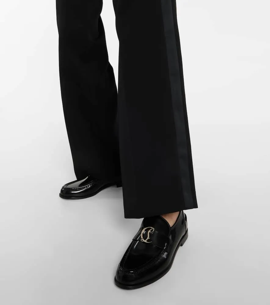 Christian Louboutin CL Moc leather loafers Ferragamo Sport Loafers