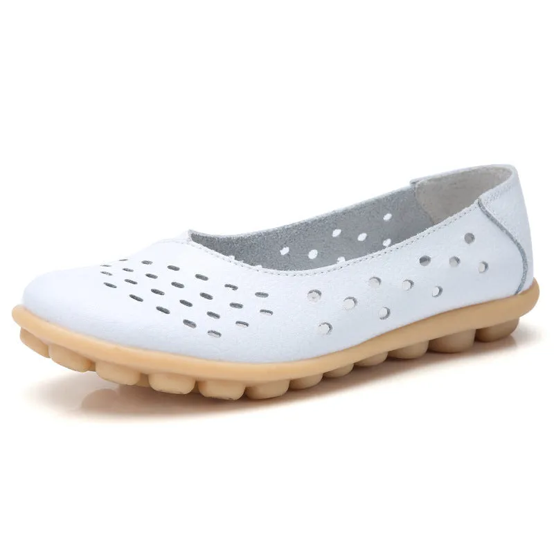 Dress With Loafers Cilool Pregnant Casual Flat Sole Single Women Shoes