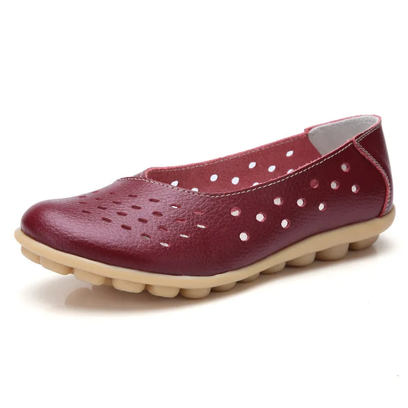 Cushioned Loafers Cilool Pregnant Casual Flat Sole Single Women Shoes
