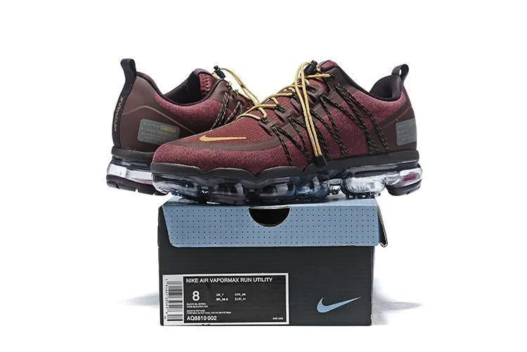 Nike Air Vapormax Run Utility 'Burgundy Crush' Shoes Sneakers Men Sale Size US 7, 8, 8.5, 9, 10, 11 European Sneakers