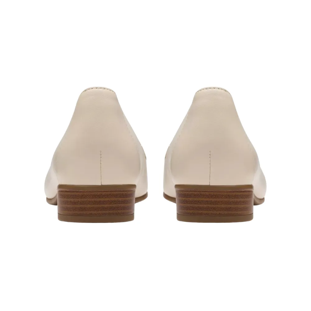 Cherry Doc Martens Loafers Clarks Krystine Lily Cream Leather Loafer (Women's)