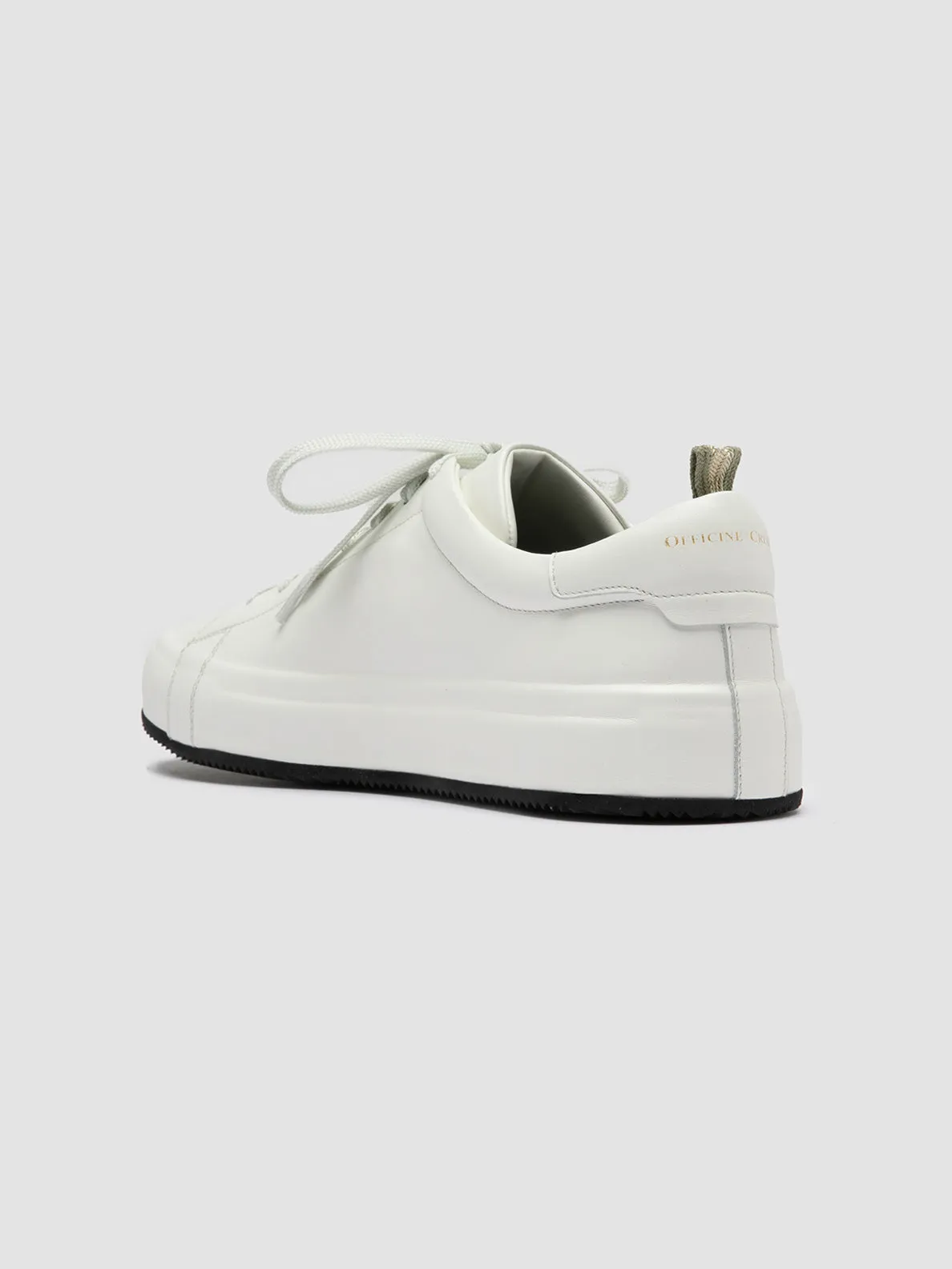 Soho Sneakers Nyc EASY 001 - White Leather Low Top Sneakers