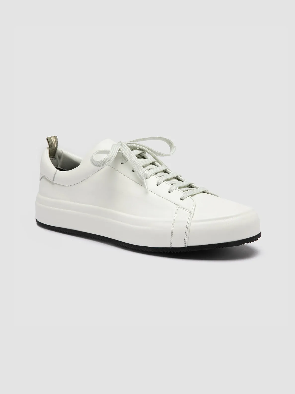 Bad Bunny Sneakers EASY 001 - White Leather Low Top Sneakers