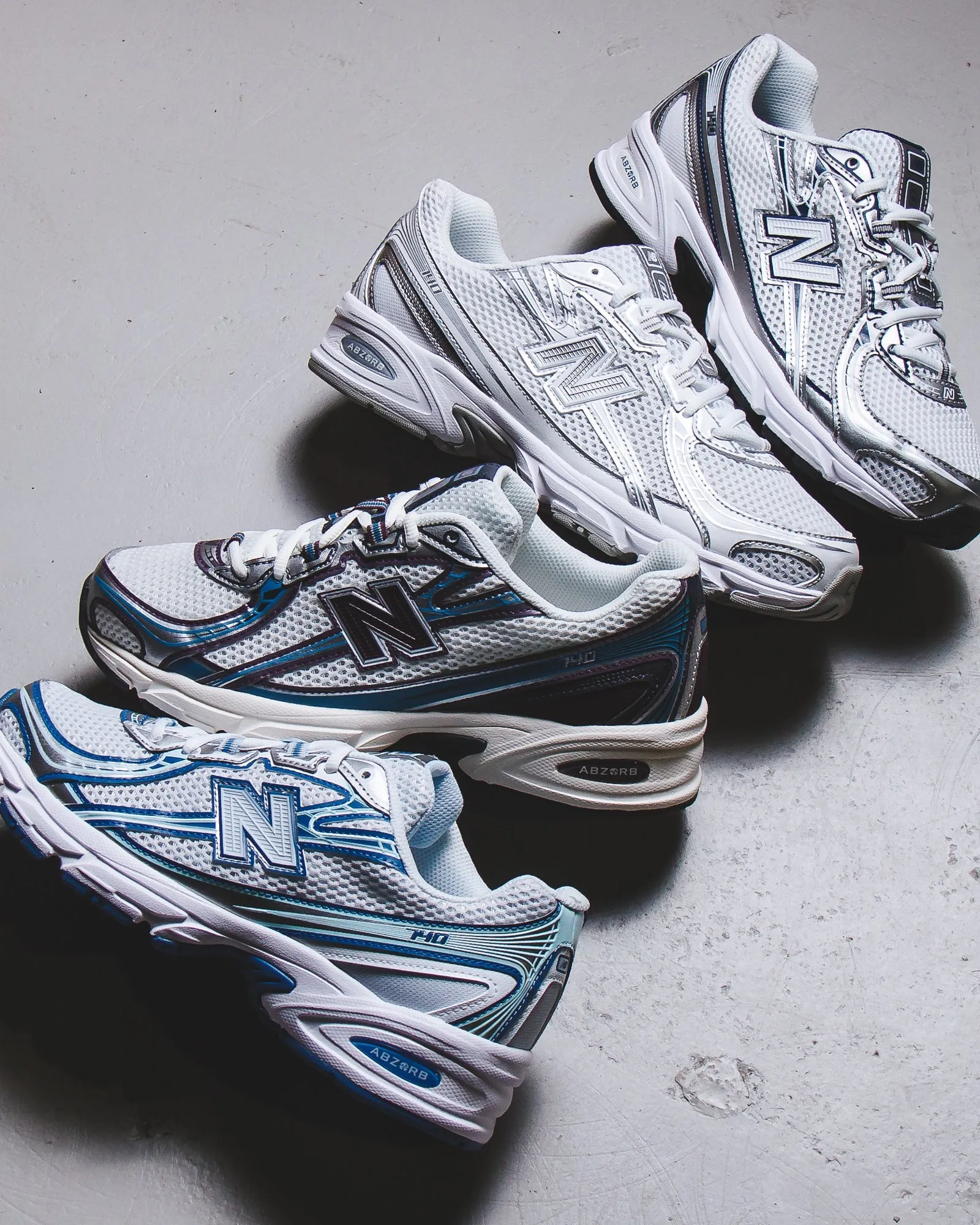 New Balance Unisex 740 Navy U740WN2 New Balance Sprinting Spikes