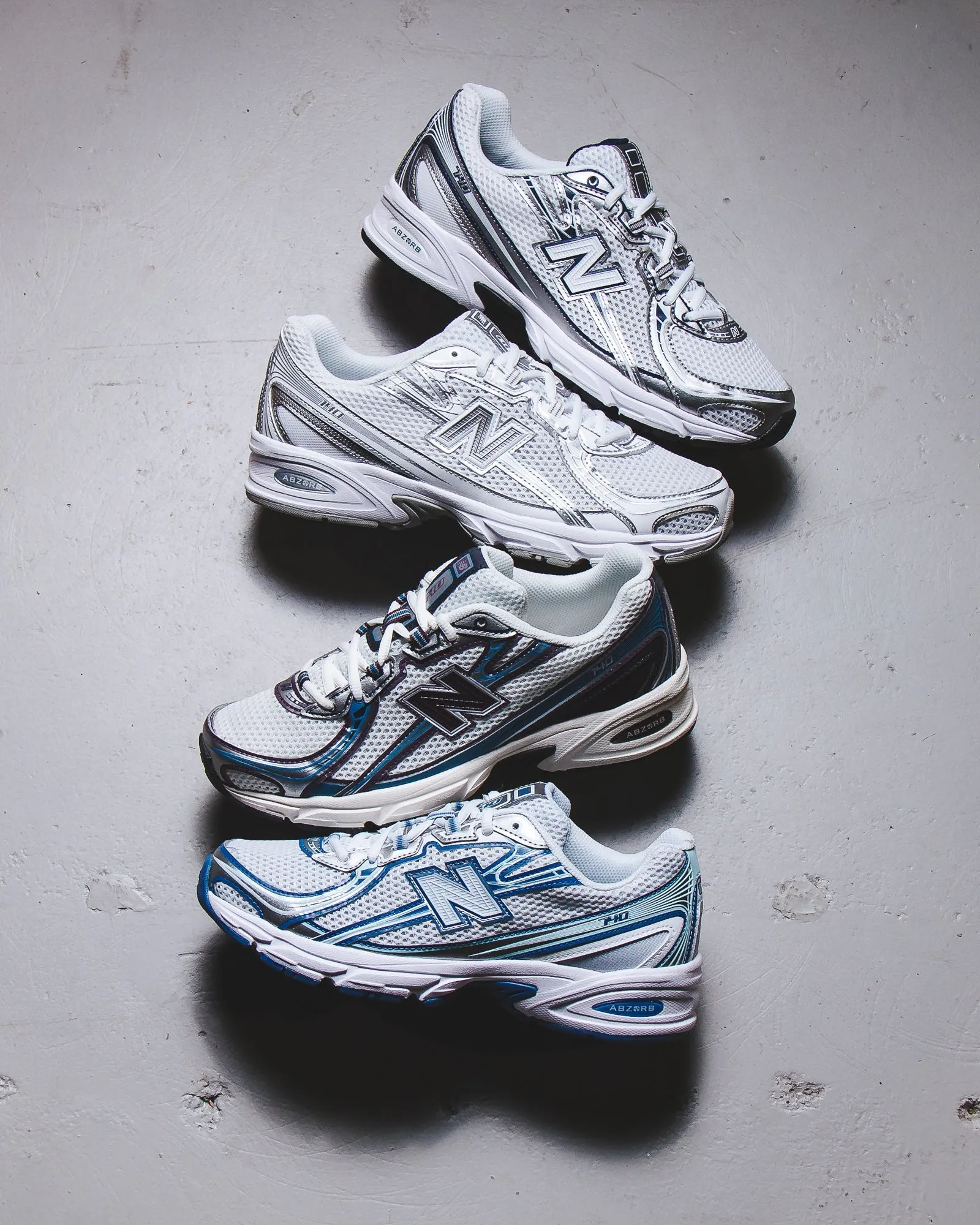 New Balance Unisex 740 Navy U740WN2 New Balance Men's High Tops