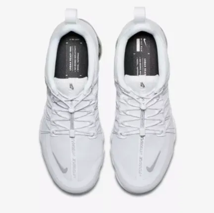 Nike Air Vapormax Run Utility White Shoes Sneakers Men Sale Size US 7, 8, 8.5, 9, 10, 11 Inexpensive Jordan Sneakers
