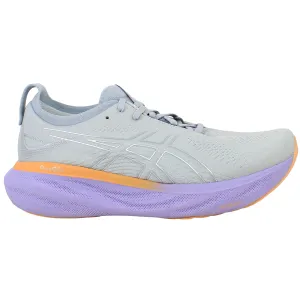 Asics Gel-Nimbus 25 Womens Grey Running Shoes Asics Running Shoes On Sale