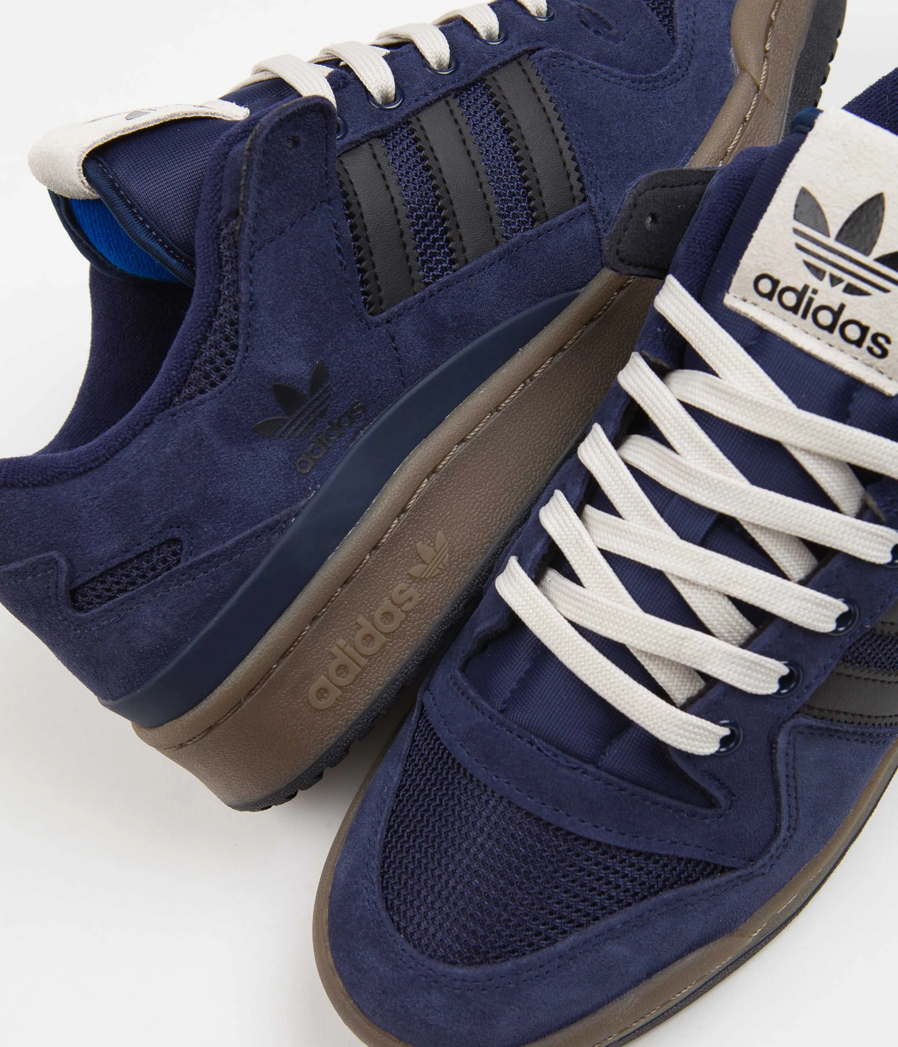 Adidas Taekwondo Shoes Adidas Forum 84 Low ADV Shoes - Collegiate Navy / Core Black / Bluebird