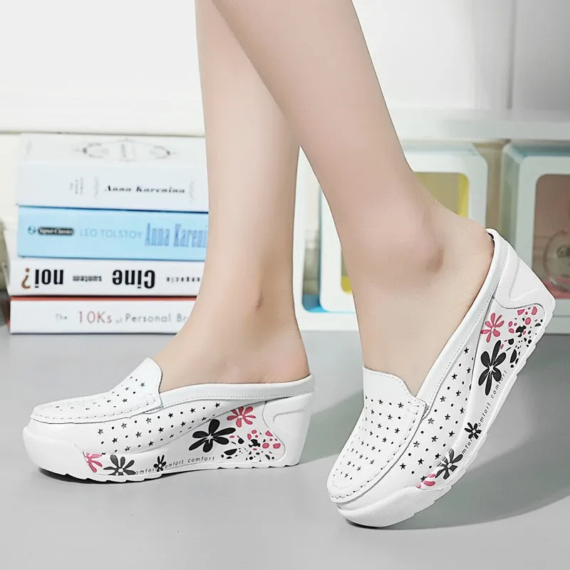 Arch Support Flip Flops - Classic - Reviews GKTINOO Summer Woman Shoes Platform Slippers Wedges Flip Flops Women High Heel Slippers For Women Casual Sandals Female Shoes