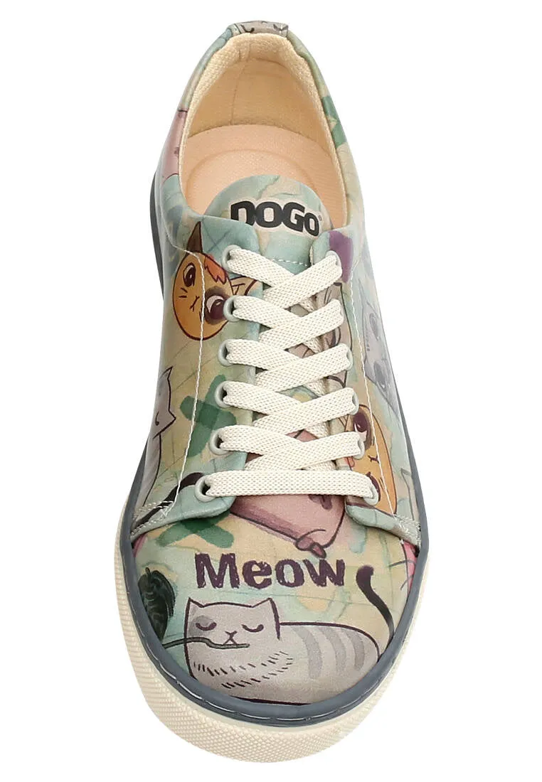 Wedge Ash Sneakers Cats of the World | Sneakers Women's Sneakers