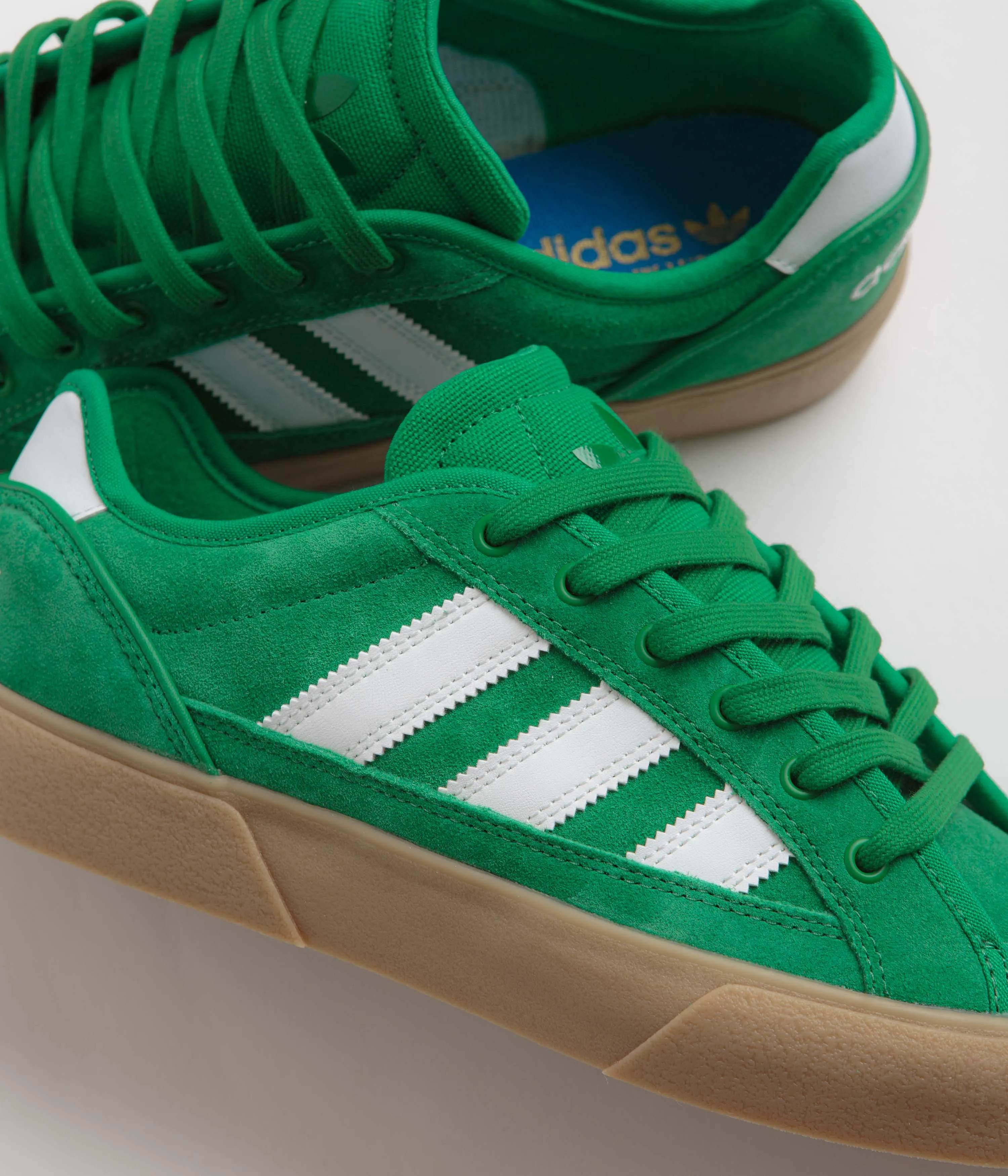 Adidas Court TNS Premiere Shoes - Custom Green / FTWR White / Gum4 Adidas Shoes For Jogging