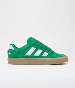 Adidas Shoes Soccer Turf Adidas Court TNS Premiere Shoes - Custom Green / FTWR White / Gum4