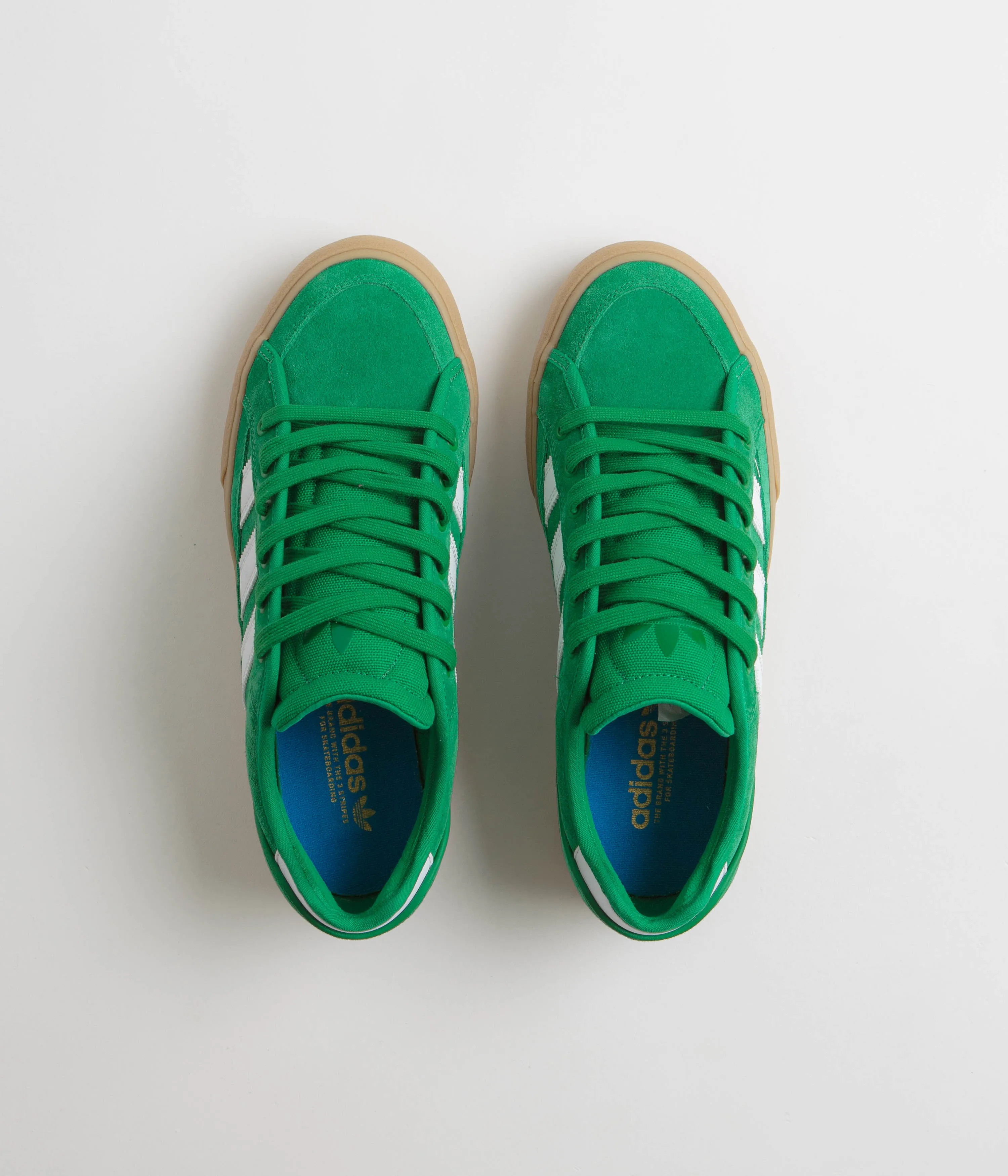 Adidas Court TNS Premiere Shoes - Custom Green / FTWR White / Gum4 Adidas Gazelle Bold Shoes