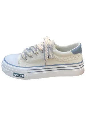 Common Projects Sneakers Women's Ear of Wheat Design Thick Soled Canvas Shoes