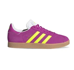 Adidas High Heel Tennis Shoes Adidas Women's Gazelle Shoes - Purple Burst / Solar Yellow / Offwhite