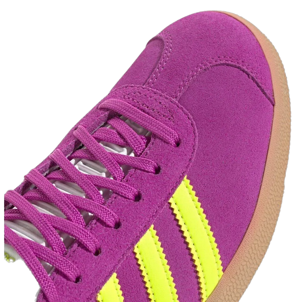Adidas Women's Gazelle Shoes - Purple Burst / Solar Yellow / Offwhite Adidas Astir Shoe