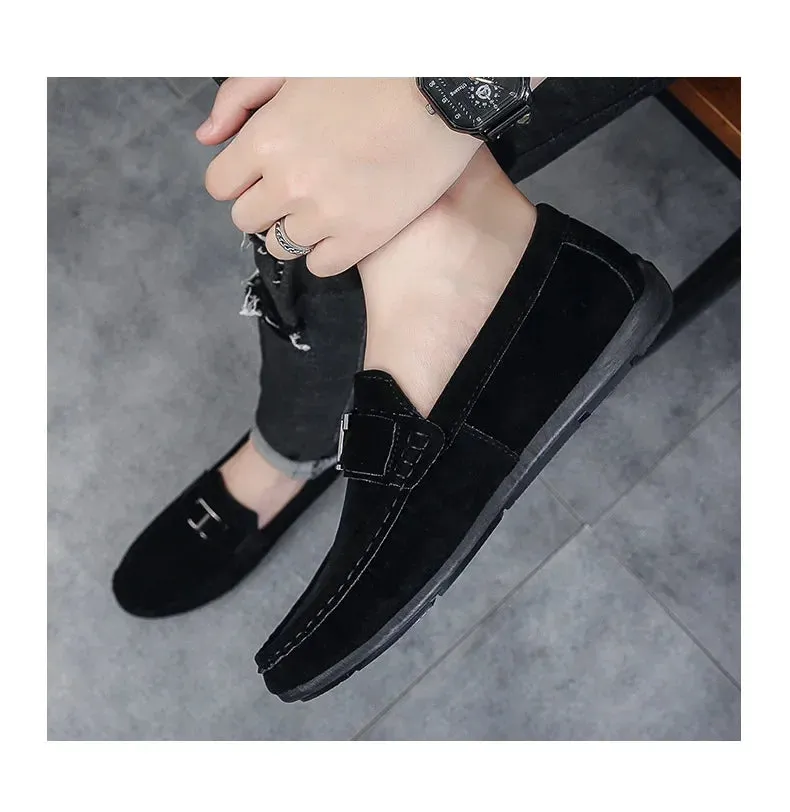 Sequin Shoes Flats Mens Shoes Leather Male Men's Men Sneakers Shoes for Men Luxury Designer Brand Casual Loafers Flat Flats Leather Man Shoes
