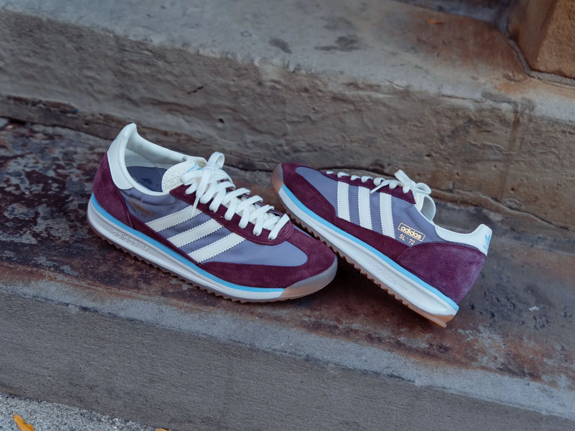 Adidas SL 72 RS 'Preloved Fig/Shadow Red' Noel Gallagher Adidas Shoes