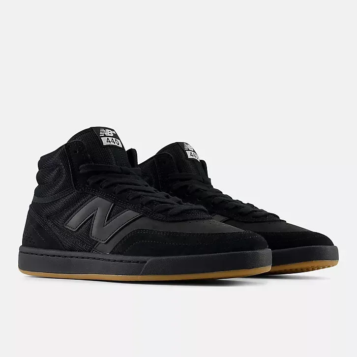 New Balance Numeric 440 High V2 Shoes-Black/Gum New Balance 1000 Metallic Silver